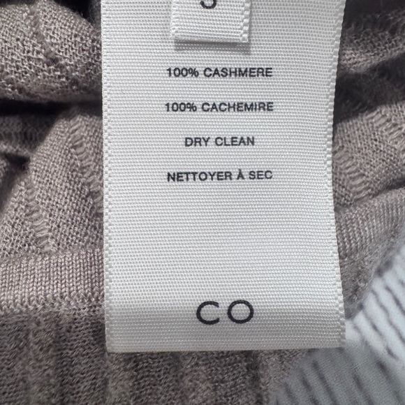 Co Ribbed Cashmere Top - Picture 9 of 9